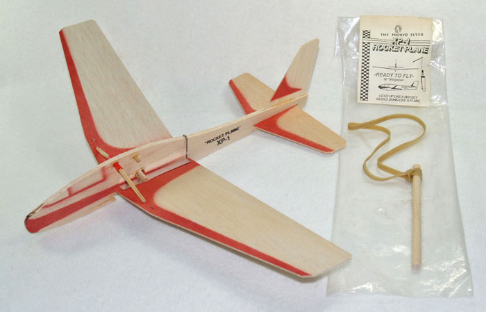 Original Florio Flyer XP-1 Rocket Plane